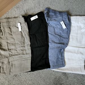 Lot of Old Navy Linen pants - 4 pairs - size XL Tall - NWT